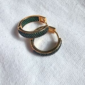 KC Chic green earrings